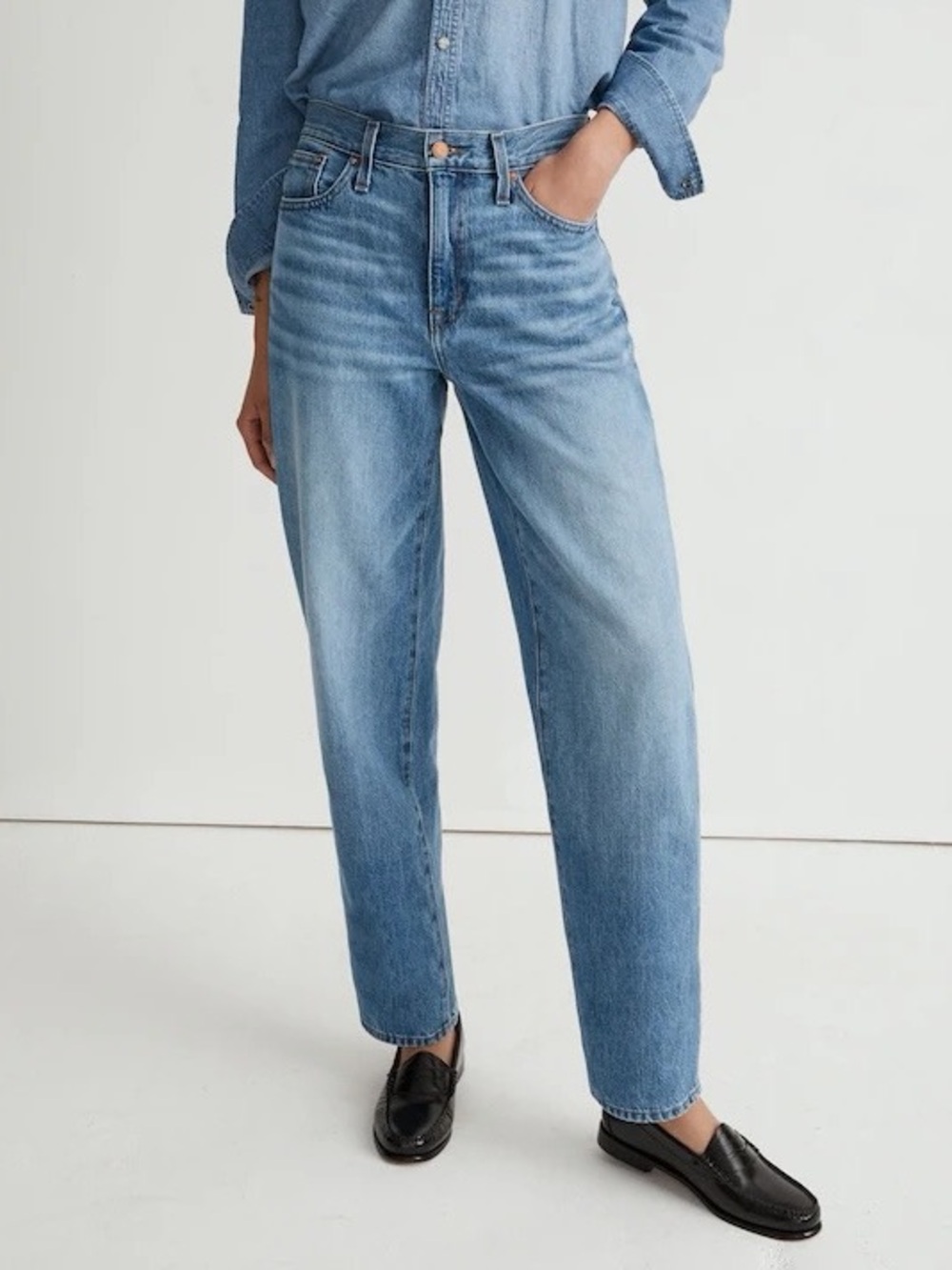 Madewell The Slouchy Boyjean Size 27